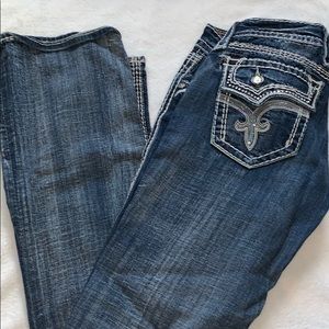 Rock Revival Buckle Jeans
